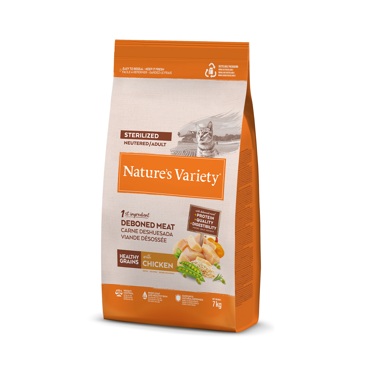 NATURE'S VARIETY HEALTHY GRAINS CHICKEN 7KG